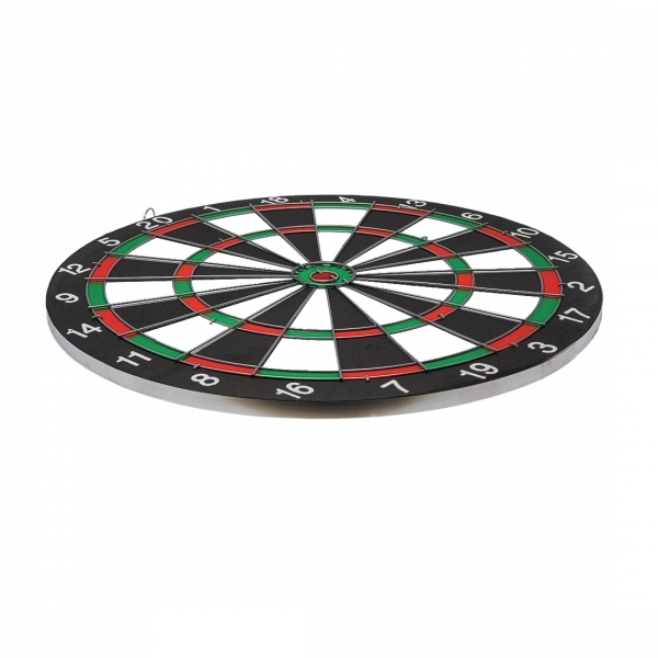 Gioco di freccette con cerchi concentrici e numeri