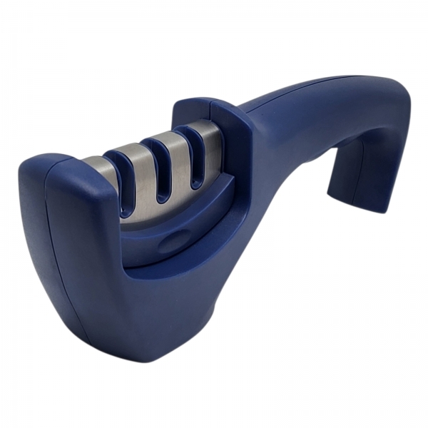 Affilacoltelli compatto per coltelli da cucina a lama liscia